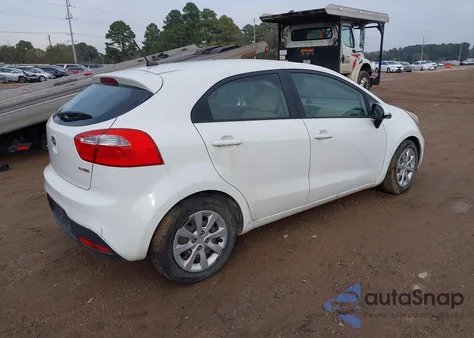 2012 Kia Rio5 Ex from USA, damaged, VIN KNADN5A3XC6026743